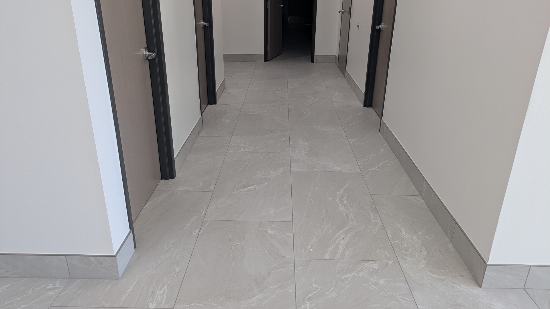 Commercial Lobby Floor Installation — after