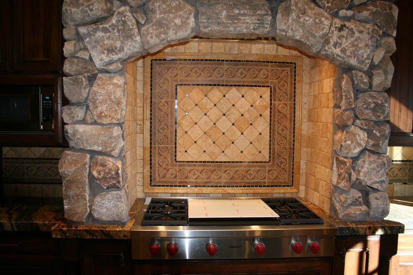 Custom tile backsplash installed by RKD Tile in a Utah kitchen — project photo 327