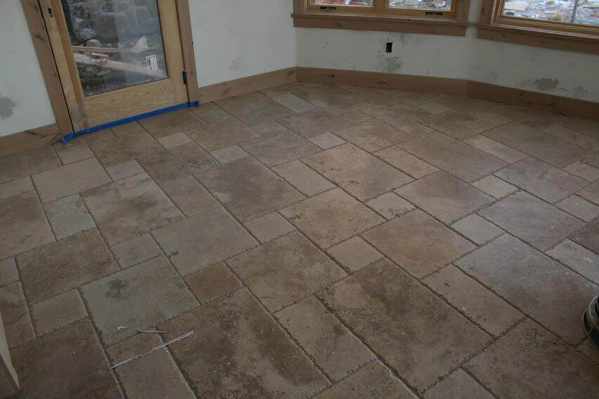 Tile and natural stone floor installation by RKD Tile in Utah — project photo 347