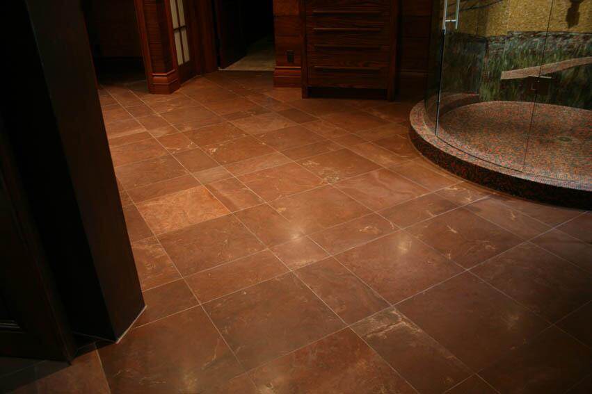 Tile and natural stone floor installation by RKD Tile in Utah — project photo 348