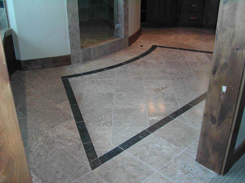 Tile and natural stone floor installation by RKD Tile in Utah — project photo 351