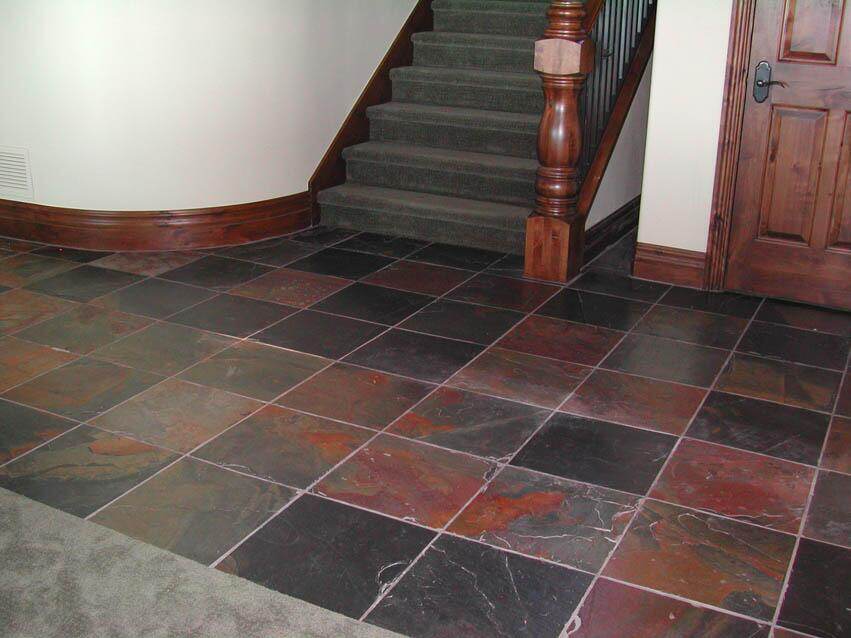 Tile and natural stone floor installation by RKD Tile in Utah — project photo 353