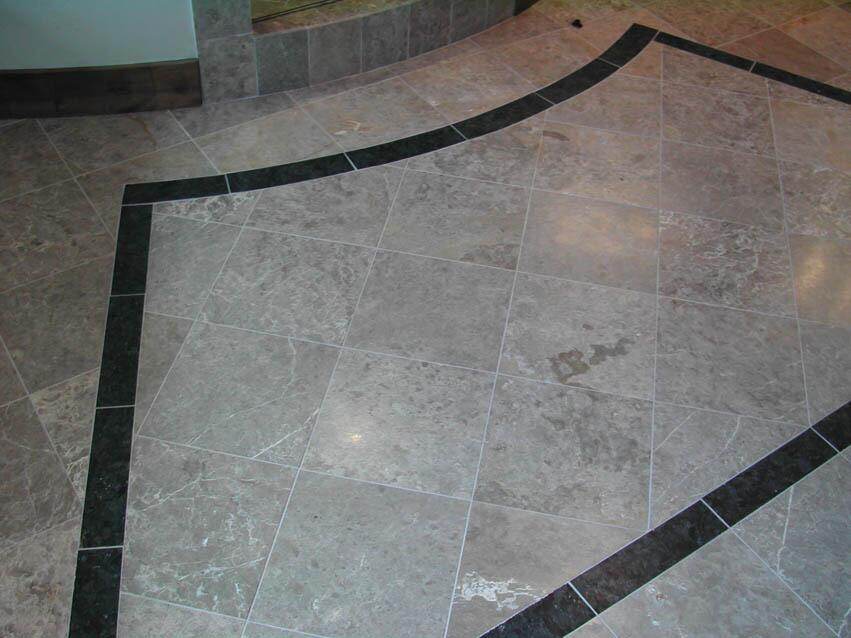 Tile and natural stone floor installation by RKD Tile in Utah — project photo 359