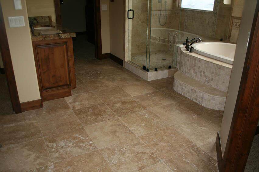 Custom tile bathroom remodel completed by RKD Tile in Utah — project photo 365